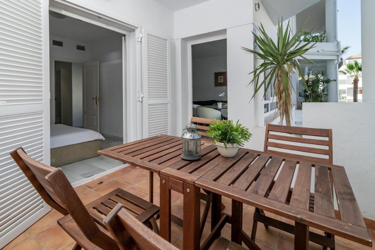 Pr45- Beach Front Apartment Puerto Banus Марбелья Экстерьер фото