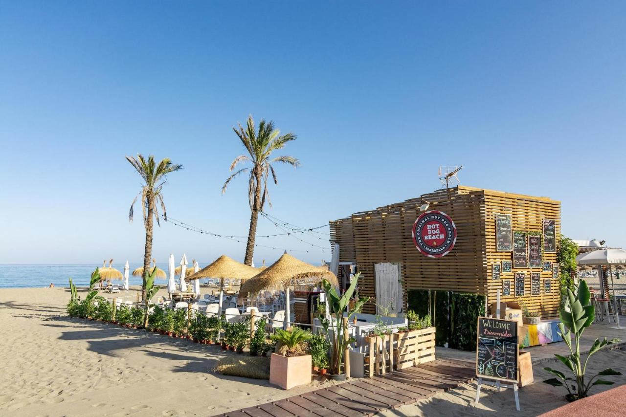 Pr45- Beach Front Apartment Puerto Banus Марбелья Экстерьер фото